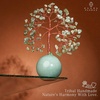 image:imageRose Quartz Crystal Tree of Life Birthday Gifts for Women Girls Friends Handmade Chakra Healing Crystals Tree for Home Office Decor Positivity Good Luck Money Unique Gifts for Her Mom SisterBall Base Green Aventurine Crystal Tree