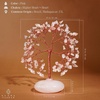 image:imageRose Quartz Crystal Tree of Life Birthday Gifts for Women Girls Friends Handmade Chakra Healing Crystals Tree for Home Office Decor Positivity Good Luck Money Unique Gifts for Her Mom SisterPalm Stone Base Rose Quartz Crystal Tree