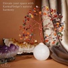 image:imageRose Quartz Crystal Tree of Life Birthday Gifts for Women Girls Friends Handmade Chakra Healing Crystals Tree for Home Office Decor Positivity Good Luck Money Unique Gifts for Her Mom SisterBall Base Clear Quartz Crystal Tree