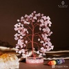 image:imageRose Quartz Crystal Tree of Life Birthday Gifts for Women Girls Friends Handmade Chakra Healing Crystals Tree for Home Office Decor Positivity Good Luck Money Unique Gifts for Her Mom SisterOrgone Base Rose Quartz Crystal Tree