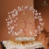 image:imageRose Quartz Crystal Tree of Life Birthday Gifts for Women Girls Friends Handmade Chakra Healing Crystals Tree for Home Office Decor Positivity Good Luck Money Unique Gifts for Her Mom SisterOrgone Square Base Clear Quartz Crystal Tree