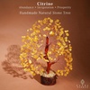 image:imageRose Quartz Crystal Tree of Life Birthday Gifts for Women Girls Friends Handmade Chakra Healing Crystals Tree for Home Office Decor Positivity Good Luck Money Unique Gifts for Her Mom SisterWooden Base Citrine Crystal Tree