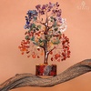 image:imageRose Quartz Crystal Tree of Life Birthday Gifts for Women Girls Friends Handmade Chakra Healing Crystals Tree for Home Office Decor Positivity Good Luck Money Unique Gifts for Her Mom SisterWooden Base 7 Chakra Manifestation Tree Copper