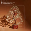 image:imageRose Quartz Crystal Tree of Life Birthday Gifts for Women Girls Friends Handmade Chakra Healing Crystals Tree for Home Office Decor Positivity Good Luck Money Unique Gifts for Her Mom SisterWooden Base Green Aventurine Crystal Tree