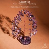 image:imageRose Quartz Crystal Tree of Life Birthday Gifts for Women Girls Friends Handmade Chakra Healing Crystals Tree for Home Office Decor Positivity Good Luck Money Unique Gifts for Her Mom SisterOrgone Base Amethyst Crystal Tree