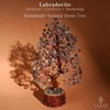 image:imageRose Quartz Crystal Tree of Life Birthday Gifts for Women Girls Friends Handmade Chakra Healing Crystals Tree for Home Office Decor Positivity Good Luck Money Unique Gifts for Her Mom SisterWooden Base Labradorite Crystal Tree