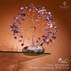 image:imageRose Quartz Crystal Tree of Life Birthday Gifts for Women Girls Friends Handmade Chakra Healing Crystals Tree for Home Office Decor Positivity Good Luck Money Unique Gifts for Her Mom SisterPalm Stone Base Amethyst Crystal Tree