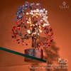 image:imageRose Quartz Crystal Tree of Life Birthday Gifts for Women Girls Friends Handmade Chakra Healing Crystals Tree for Home Office Decor Positivity Good Luck Money Unique Gifts for Her Mom SisterWooden Base 7 Chakra Manifestation Tree Copper