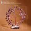 image:imageRose Quartz Crystal Tree of Life Birthday Gifts for Women Girls Friends Handmade Chakra Healing Crystals Tree for Home Office Decor Positivity Good Luck Money Unique Gifts for Her Mom SisterPalm Stone Base Amethyst Crystal Tree