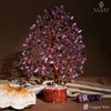 image:imageRose Quartz Crystal Tree of Life Birthday Gifts for Women Girls Friends Handmade Chakra Healing Crystals Tree for Home Office Decor Positivity Good Luck Money Unique Gifts for Her Mom SisterWooden Base Amethyst Crystal Tree