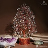 image:imageRose Quartz Crystal Tree of Life Birthday Gifts for Women Girls Friends Handmade Chakra Healing Crystals Tree for Home Office Decor Positivity Good Luck Money Unique Gifts for Her Mom SisterWooden Base Labradorite Crystal Tree