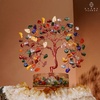 image:imageRose Quartz Crystal Tree of Life Birthday Gifts for Women Girls Friends Handmade Chakra Healing Crystals Tree for Home Office Decor Positivity Good Luck Money Unique Gifts for Her Mom SisterOrgone Base 7 Chakra Crystal Tree