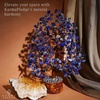 image:imageRose Quartz Crystal Tree of Life Birthday Gifts for Women Girls Friends Handmade Chakra Healing Crystals Tree for Home Office Decor Positivity Good Luck Money Unique Gifts for Her Mom SisterWooden Base Lapis Lazuli Crystal Tree