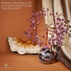 image:imageRose Quartz Crystal Tree of Life Birthday Gifts for Women Girls Friends Handmade Chakra Healing Crystals Tree for Home Office Decor Positivity Good Luck Money Unique Gifts for Her Mom SisterBall Base Amethyst Crystal Tree