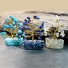 image:imageRose Quartz Crystal Tree of Life Birthday Gifts for Women Girls Friends Handmade Chakra Healing Crystals Tree for Home Office Decor Positivity Good Luck Money Unique Gifts for Her Mom SisterSet of 12 Mini Orgone Base Trees Crystal Tree