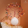 image:imageRose Quartz Crystal Tree of Life Birthday Gifts for Women Girls Friends Handmade Chakra Healing Crystals Tree for Home Office Decor Positivity Good Luck Money Unique Gifts for Her Mom SisterBall Base Clear Quartz Crystal Tree