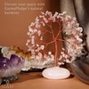 image:imageRose Quartz Crystal Tree of Life Birthday Gifts for Women Girls Friends Handmade Chakra Healing Crystals Tree for Home Office Decor Positivity Good Luck Money Unique Gifts for Her Mom SisterPalm Stone Base Rose Quartz Crystal Tree
