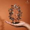 image:imageRose Quartz Crystal Tree of Life Birthday Gifts for Women Girls Friends Handmade Chakra Healing Crystals Tree for Home Office Decor Positivity Good Luck Money Unique Gifts for Her Mom SisterOrgone Base Labradorite Crystal Tree