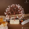 image:imageRose Quartz Crystal Tree of Life Birthday Gifts for Women Girls Friends Handmade Chakra Healing Crystals Tree for Home Office Decor Positivity Good Luck Money Unique Gifts for Her Mom SisterOrgone Square Base Clear Quartz Crystal Tree
