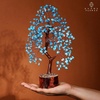 image:imageRose Quartz Crystal Tree of Life Birthday Gifts for Women Girls Friends Handmade Chakra Healing Crystals Tree for Home Office Decor Positivity Good Luck Money Unique Gifts for Her Mom SisterTurquoise