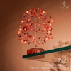 image:imageRose Quartz Crystal Tree of Life Birthday Gifts for Women Girls Friends Handmade Chakra Healing Crystals Tree for Home Office Decor Positivity Good Luck Money Unique Gifts for Her Mom SisterOrgone Base Carnelian Crystal Tree