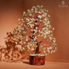 image:imageRose Quartz Crystal Tree of Life Birthday Gifts for Women Girls Friends Handmade Chakra Healing Crystals Tree for Home Office Decor Positivity Good Luck Money Unique Gifts for Her Mom SisterWooden Base Green Aventurine Crystal Tree