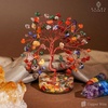 image:imageRose Quartz Crystal Tree of Life Birthday Gifts for Women Girls Friends Handmade Chakra Healing Crystals Tree for Home Office Decor Positivity Good Luck Money Unique Gifts for Her Mom SisterOrgone Base 7 Chakra Crystal Tree