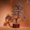 image:imageRose Quartz Crystal Tree of Life Birthday Gifts for Women Girls Friends Handmade Chakra Healing Crystals Tree for Home Office Decor Positivity Good Luck Money Unique Gifts for Her Mom SisterWooden Base Labradorite Crystal Tree