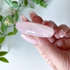 image:imageRose Quartz Palm Stone Natural Healing Crystal Worry Stones for Chakra Balancing Positive Energy Meditation Reiki Healing Yoga Accessories Spiritual Gifts for Women and Mens