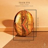 image:imageTiger Eye Palm Stone Natural Healing Crystal Worry Stones for Chakra Balancing Positive Energy Meditation Reiki Healing Yoga Accessories Spiritual Gifts for Women and Mens