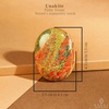 image:imageUnakite Palm Stone Natural Healing Crystal Worry Stones for Chakra Balancing Positive Energy Meditation Reiki Healing Yoga Accessories Spiritual Gifts for Women and Mens