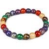 image:imageKARMAPLEDGE Healing Crystal Bracelets for Men amp Women Spiritual Positive Energy amp Balance Handmade 6mm Crystal Beads Bracelets7 Chakra Single Beads Dimond Cut