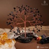 image:imageKARMAPLEDGE 7 Chakra Black Obsidian Crystal Tree of Life Positive Energy amp Good Luck Money Feng Shui Decor Home and Office Desk Decoration Spiritual Gifts for Women for Dad