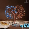 image:imageKARMAPLEDGE 7 Chakra Tree of Life Birthday Gifts for Women Home and Office Decor Handmade Crystal Chakra Tree for Money Positivity Reiki Healing Spiritual Good Luck Gifts for Mom amp Dad5 Pink Tiger Eye and Turquoise Dual Beads