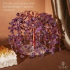 image:imageKARMAPLEDGE 7 Chakra Tree of Life Birthday Gifts for Women Home and Office Decor Handmade Crystal Chakra Tree for Money Positivity Reiki Healing Spiritual Good Luck Gifts for Mom amp Dad11 Amethyst Khajuri Tree 200 Beads