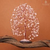 image:imageKARMAPLEDGE 7 Chakra Tree of Life Birthday Gifts for Women Home and Office Decor Handmade Crystal Chakra Tree for Money Positivity Reiki Healing Spiritual Good Luck Gifts for Mom amp Dad21 Rose Quartz Slice Base 300 Beads
