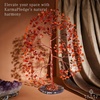 image:imageKARMAPLEDGE 7 Chakra Tree of Life Birthday Gifts for Women Home and Office Decor Handmade Crystal Chakra Tree for Money Positivity Reiki Healing Spiritual Good Luck Gifts for Mom amp Dad14 Carnelian Slice Base 300 Beads