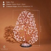 image:imageKARMAPLEDGE 7 Chakra Tree of Life Birthday Gifts for Women Home and Office Decor Handmade Crystal Chakra Tree for Money Positivity Reiki Healing Spiritual Good Luck Gifts for Mom amp Dad21 Rose Quartz Slice Base 300 Beads