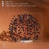 image:imageKARMAPLEDGE 7 Chakra Tree of Life Birthday Gifts for Women Home and Office Decor Handmade Crystal Chakra Tree for Money Positivity Reiki Healing Spiritual Good Luck Gifts for Mom amp Dad11 Black Obsidian Khajuri Tree 200 Beads