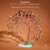 image:imageKARMAPLEDGE 7 Chakra Tree of Life Birthday Gifts for Women Home and Office Decor Handmade Crystal Chakra Tree for Money Positivity Reiki Healing Spiritual Good Luck Gifts for Mom amp Dad6 Unakite Slice Base