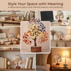 image:imageKARMAPLEDGE 7 Chakra Tree of Life Birthday Gifts for Women Home and Office Decor Handmade Crystal Chakra Tree for Money Positivity Reiki Healing Spiritual Good Luck Gifts for Mom amp Dad7 Chakra Tree Wooden Base 300 Beads