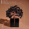 image:imageKARMAPLEDGE 7 Chakra Tree of Life Birthday Gifts for Women Home and Office Decor Handmade Crystal Chakra Tree for Money Positivity Reiki Healing Spiritual Good Luck Gifts for Mom amp DadBlask Obsidian Crystal Base