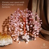 image:imageKARMAPLEDGE 7 Chakra Tree of Life Birthday Gifts for Women Home and Office Decor Handmade Crystal Chakra Tree for Money Positivity Reiki Healing Spiritual Good Luck Gifts for Mom amp Dad11 Rose Quartz Khajuri Tree 200 Beads