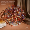 image:imageKARMAPLEDGE 7 Chakra Tree of Life Birthday Gifts for Women Home and Office Decor Handmade Crystal Chakra Tree for Money Positivity Reiki Healing Spiritual Good Luck Gifts for Mom amp Dad11 Seven Chakra Crystal Tree Khajuri