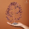 image:imageKARMAPLEDGE 7 Chakra Tree of Life Birthday Gifts for Women Home and Office Decor Handmade Crystal Chakra Tree for Money Positivity Reiki Healing Spiritual Good Luck Gifts for Mom amp Dad13 Amethyst Slice Base 300 Beads