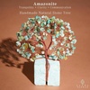 image:imageKARMAPLEDGE 7 Chakra Tree of Life Birthday Gifts for Women Home and Office Decor Handmade Crystal Chakra Tree for Money Positivity Reiki Healing Spiritual Good Luck Gifts for Mom amp Dad57 Amazonite Crystal Base