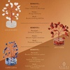 image:imageKARMAPLEDGE 7 Chakra Tree of Life Birthday Gifts for Women Home and Office Decor Handmade Crystal Chakra Tree for Money Positivity Reiki Healing Spiritual Good Luck Gifts for Mom amp DadTree Set of 12 Orgone Base Base