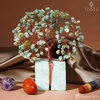 image:imageKARMAPLEDGE 7 Chakra Tree of Life Birthday Gifts for Women Home and Office Decor Handmade Crystal Chakra Tree for Money Positivity Reiki Healing Spiritual Good Luck Gifts for Mom amp Dad57 Amazonite Crystal Base