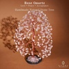 image:imageKARMAPLEDGE 7 Chakra Tree of Life Birthday Gifts for Women Home and Office Decor Handmade Crystal Chakra Tree for Money Positivity Reiki Healing Spiritual Good Luck Gifts for Mom amp Dad21 Rose Quartz Slice Base 300 Beads