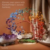 image:imageKARMAPLEDGE 7 Chakra Tree of Life Birthday Gifts for Women Home and Office Decor Handmade Crystal Chakra Tree for Money Positivity Reiki Healing Spiritual Good Luck Gifts for Mom amp Dad6 7 Chakra Slice Base Tree 100 Beads